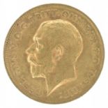 King George V, Half-Sovereign, 1912, London Mint.