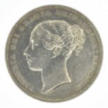 Queen Victoria, Shilling, 1871, gEF.