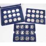 A Westminster Mint "Kings and Queens of Great Britain Coin Collection" and one other (36).