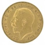 King George V, Half-Sovereign, 1911, London Mint.