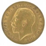 King George V, Half-Sovereign, 1911, London Mint.