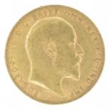 King Edward VII, Sovereign, 1906, London Mint.