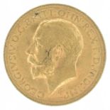 King George V, Sovereign, 1912, London Mint.