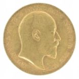 King Edward VII, Sovereign, 1907, London Mint.