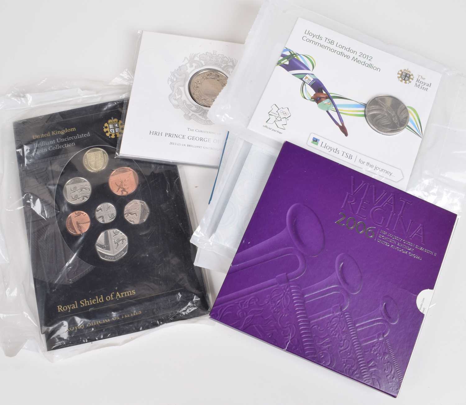 An assortment of historical/ world coinage to include cased Royal Mint Silver Proof Crowns. - Image 3 of 4