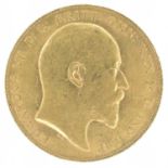 King Edward VII, Sovereign, 1910, London Mint.