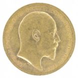 King Edward VII, Sovereign, 1904, London Mint.