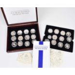 Cased set of silver proof coins celebrating the life of The Queen Mother (24).