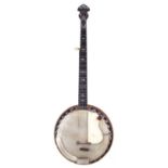 Clifford Essex & Son Paragon five string banjo in case