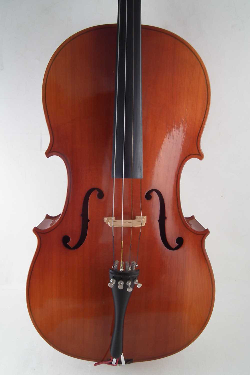 4/4 Cello with slip case - Image 2 of 11