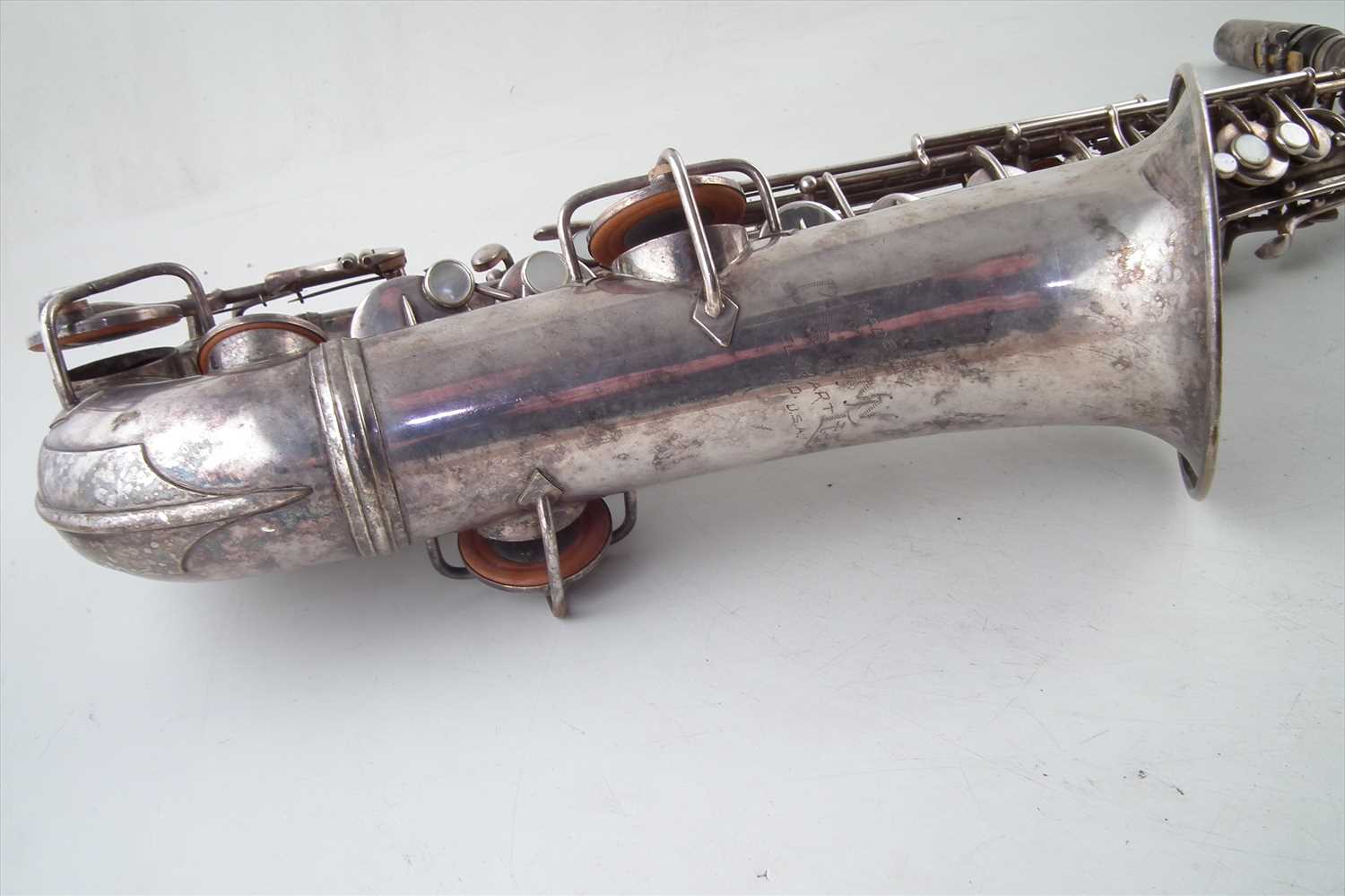 Conn C Melody Saxophone in case. - Image 5 of 14