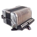 Hohner Double Ray accordion.