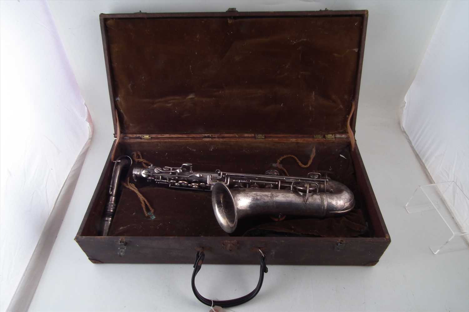 Conn C Melody Saxophone in case. - Image 14 of 14