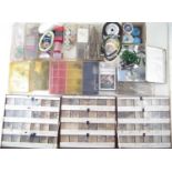 Large collection of fishing rod making accessories