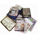 Worldwide stamp collection in stock book