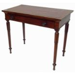 Early Victorian mahogany writing desk