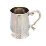 A George III silver mug,