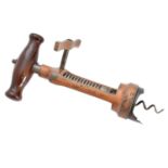 A Lunds Patent corkscrew,