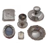 A selection of silver,