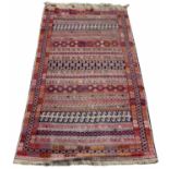 Late 19th-century Sumac Kelim rug