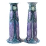 Pair of Minton Secessionist vases