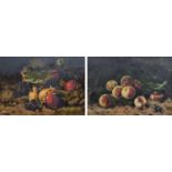 E.L. Sheen, 19th/20th century Still life studies with fruit