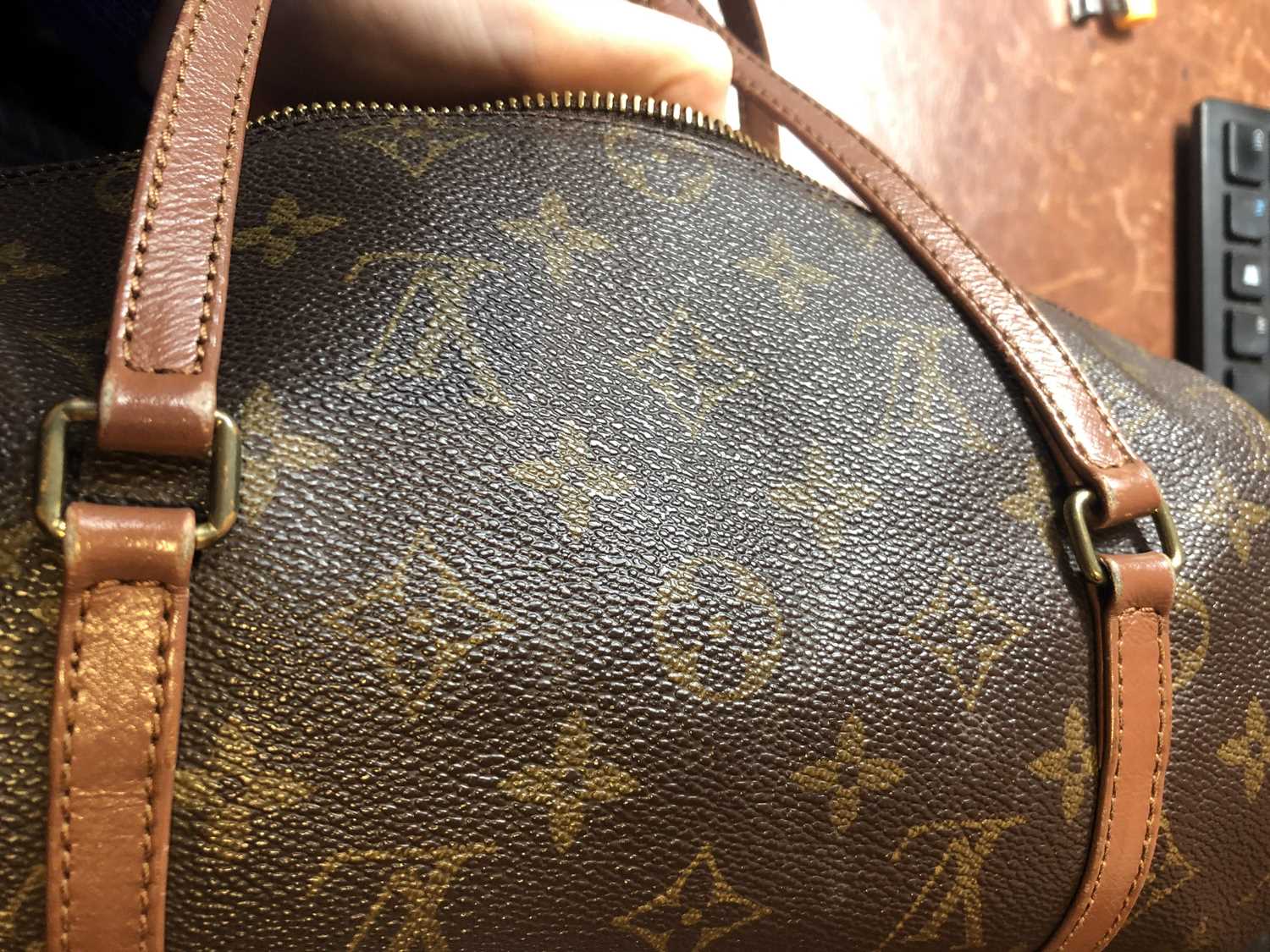 A Louis Vuitton Monogram Papillon 26 handbag, - Image 5 of 6