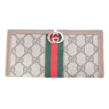 A Gucci Web Line Wallet,