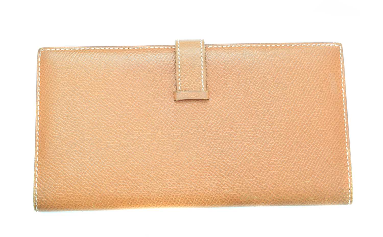 A Hermes Bearn wallet, - Image 2 of 3