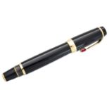 Montblanc boheme fountain pen.