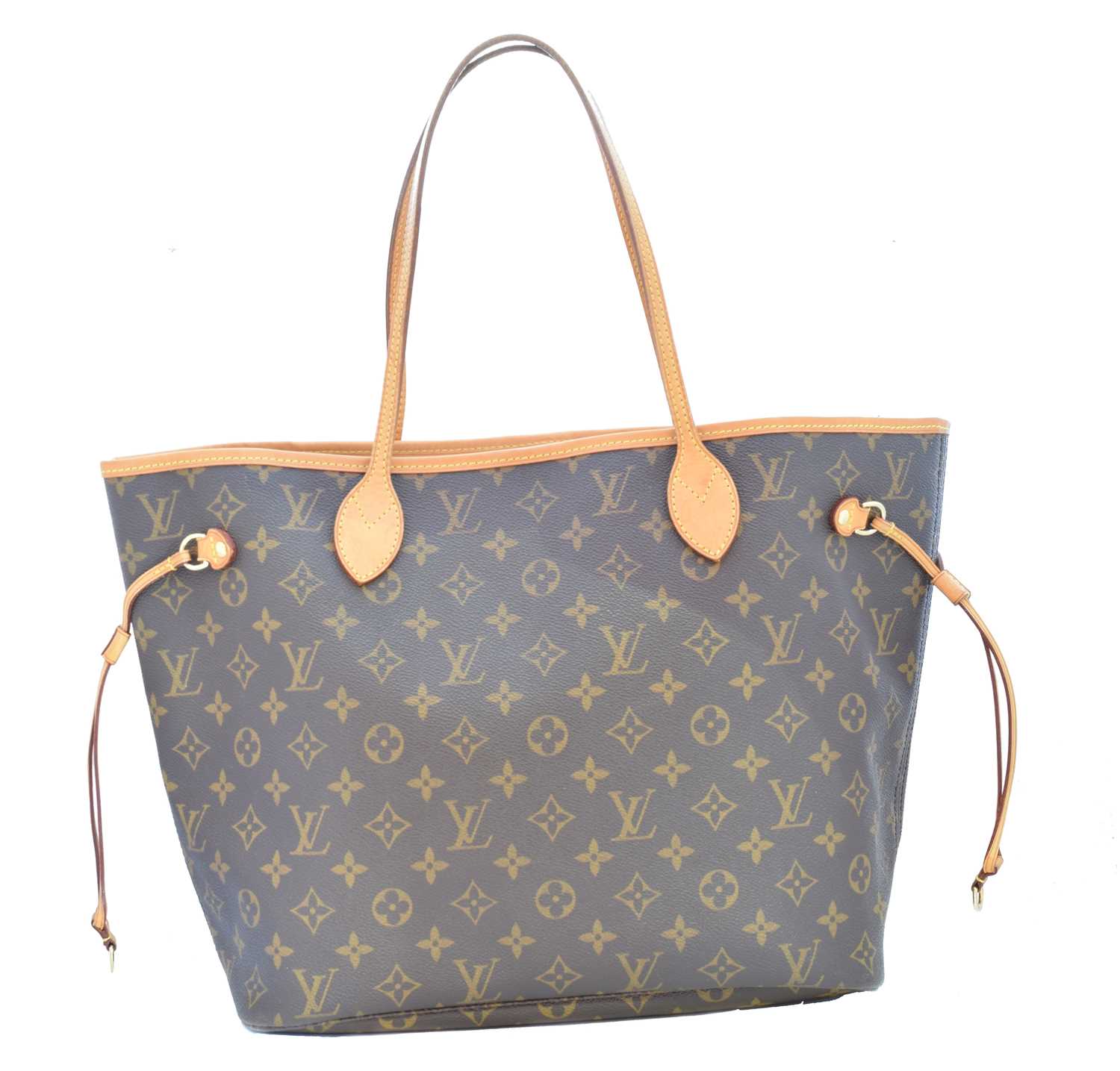 A Louis Vuitton Monogram Neverfull MM handbag, - Bild 2 aus 2