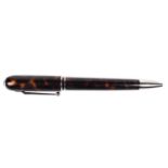 Dunhill Sidecar tortoiseshell ballpoint pen.