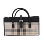 A Burberry Long Tote Shoulder Bag,