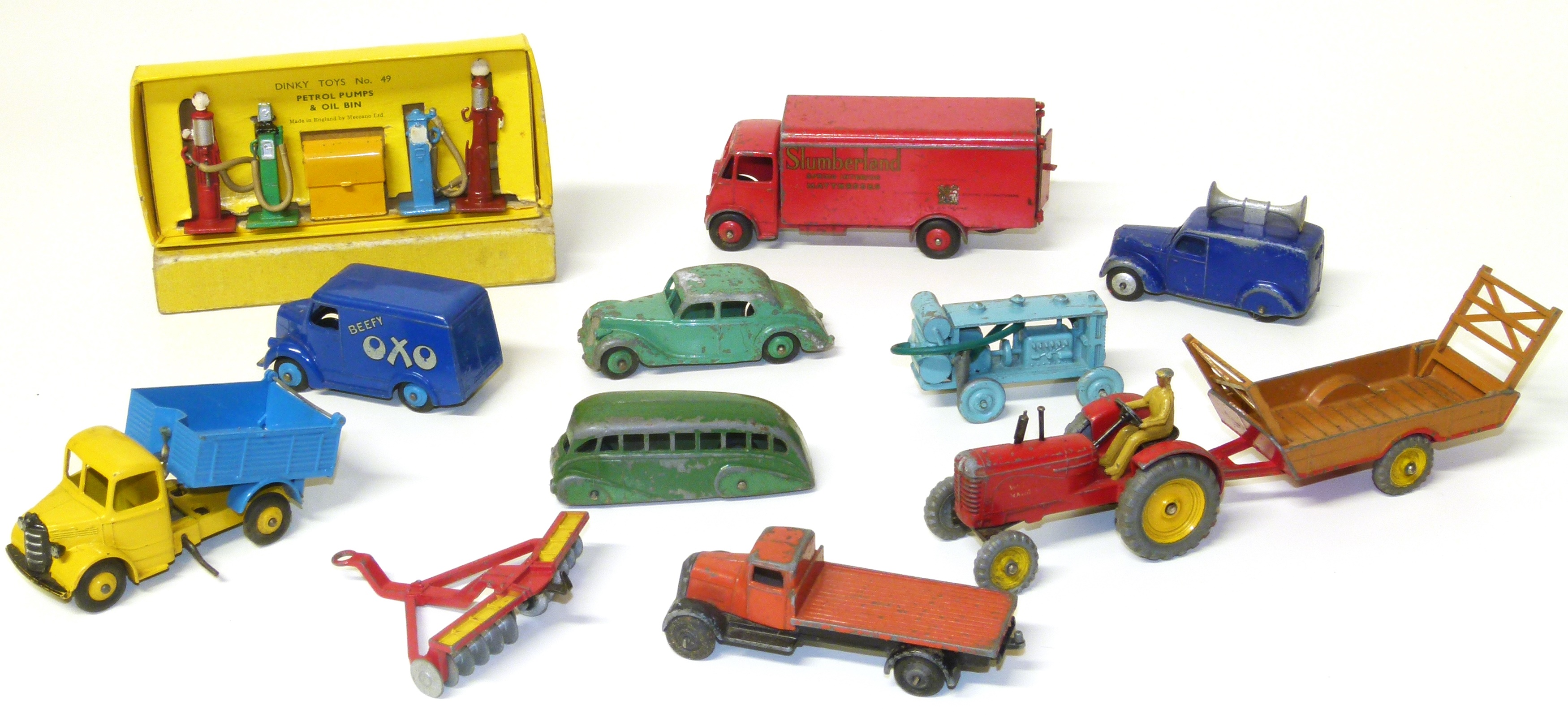 Quantity of Dinky Toys.