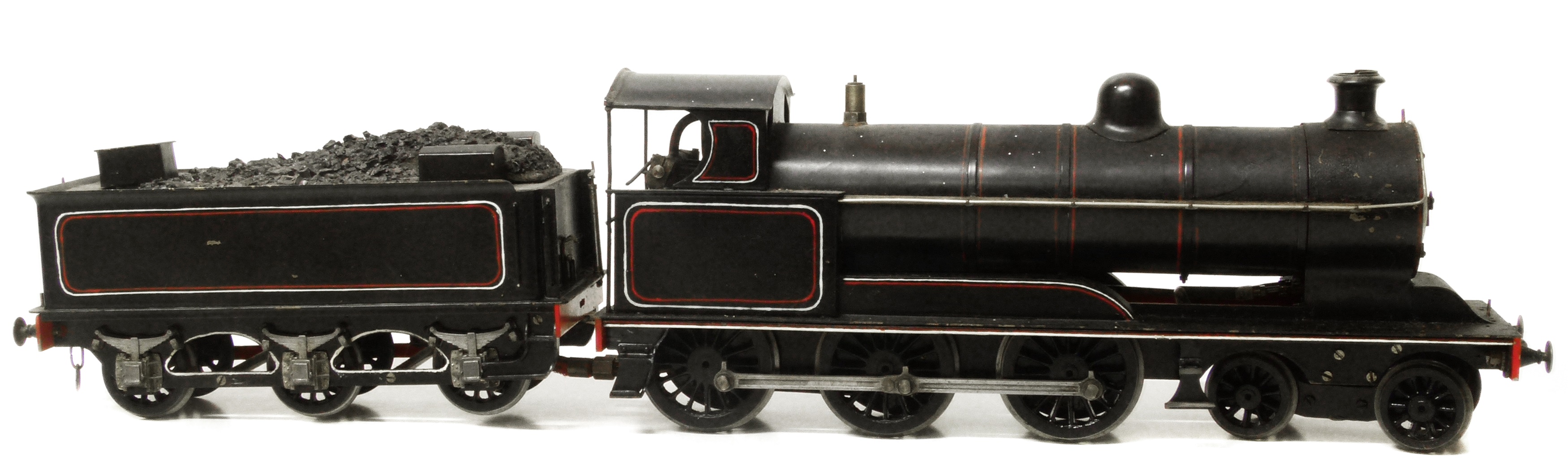 O gauge live steam spirit fired locomotive