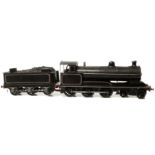 O gauge live steam spirit fired locomotive