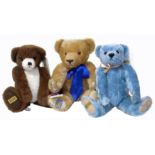 Merrythought 'Tuppeny Blue' bear with certificate and box etc.