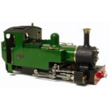 Roundhouse 'Lady Anne' live steam 16mm 0-6-0 locomotive.