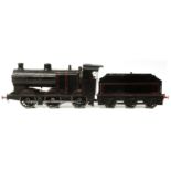 O gauge live steam spirit fired locomotive