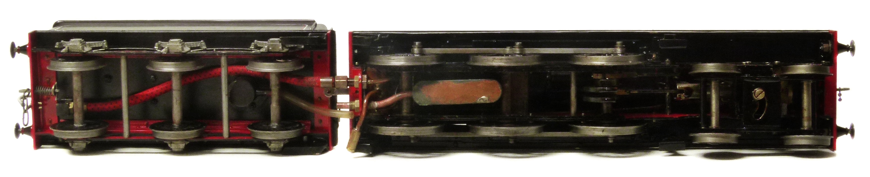 O gauge live steam spirit fired locomotive - Image 2 of 2