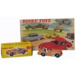 Dinky Toy No. 111 Triumph TR2 Sports pink boxed etc.