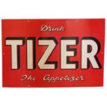 Tizer advertising Enamel sign