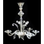 Murano glass chandelier