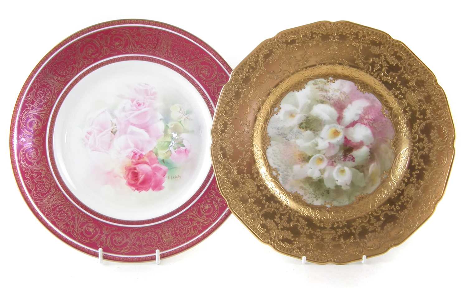 Two Royal Doulton cabinet plates,