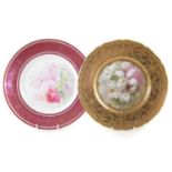 Two Royal Doulton cabinet plates,