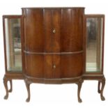 Early 20th-century American cocktail cabinet by Berick