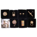 Collection of Royal Crown Derby Jewellery,