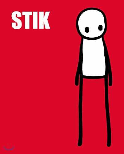 Stik (British 1979-) "Standing Figure (Grey)"