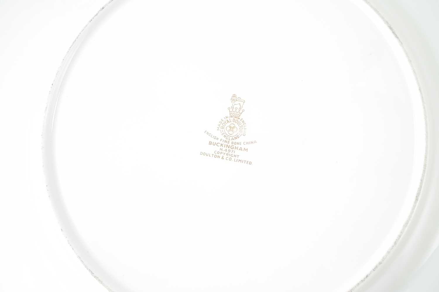Two Royal Doulton cabinet plates, - Image 4 of 5