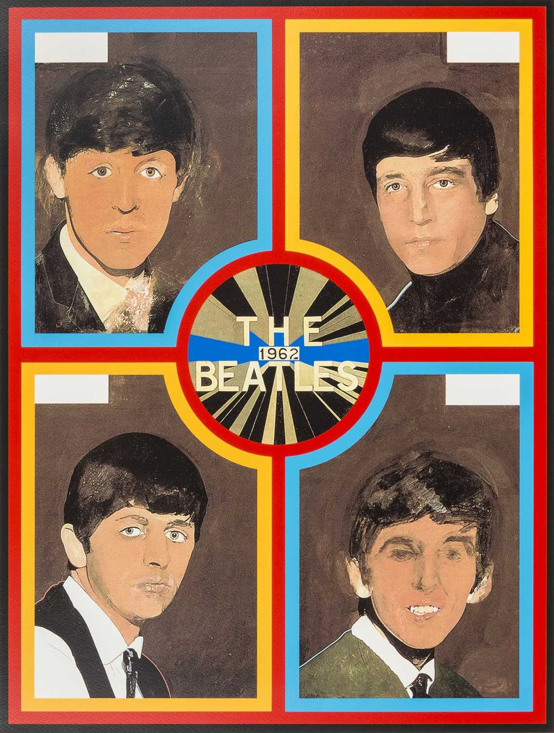 Peter Blake C.B.E., R.D.I., R.A. (British 1932-) "The Beatles, 1962"